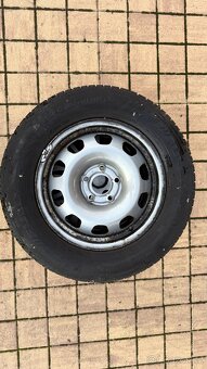 disky 6,5x16 5x114,3 ET50 zimní pneu. Fulda 215/65 R16 98H - 2