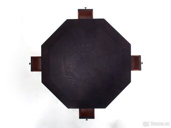 Secesní karetní stůl, stolek 1925 - 2