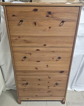 Botník Ikea Leksvik mořidlo antik - 2