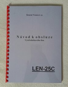 Návod výstředníkových lisů LEN - 2