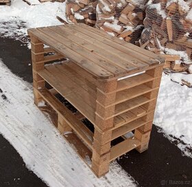 Dřevěná lavice - 2