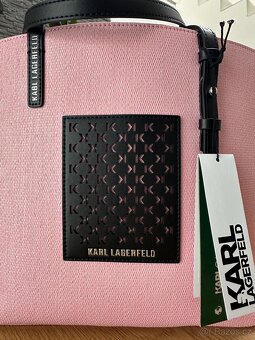 Růžová kabelka Karl Lagerfeld - 2