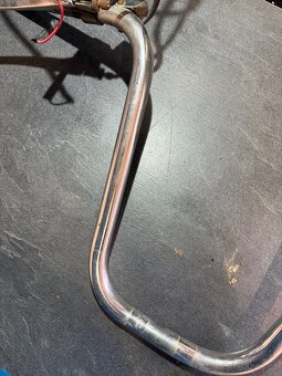 Babetta 215 řídítka s páčkama - 2