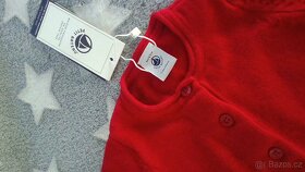 Červený vlněný svetřík Petit Bateau - 2