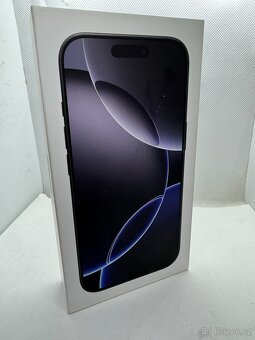 Nový iPhone 16 PRO 512GB Black, rozbaleno, faktura, záruka - 2