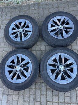ORIGINÁL Alu Škoda ROTARE R17, 5x112 - LETNÍ - 2