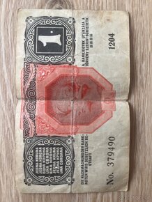 1 koruna 1916 serie 1204 bez přetisku - 2