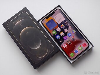 APPLE iPhone 12 Pro Max 256GB Gold - ZÁRUKA 12 MĚSÍCŮ - TOP - 2