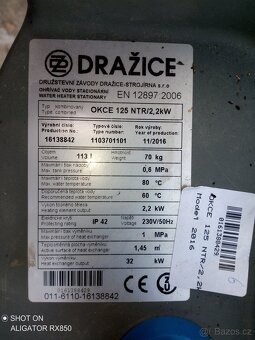 Bojler kombinovaný Dražice - 2
