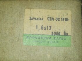 Závlačka 1,6x12 - 2