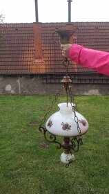 Rustikální Světlo - Petrolejová Lampa - Top stav - 2