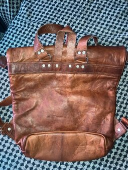 Novy luxusni koženy batoh 🎒 Gusti Leder - 2
