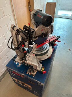 Bosch GCM 12 GDL kapovací pila + stojan GTA 3800 - 2