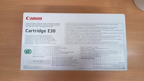 Toner Canon E30, cartrige ORIGINÁL NOVÝ - 2