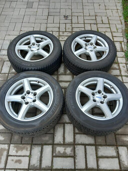 Alu kola 5x112 s pneu 225/55 R16 95V - 2