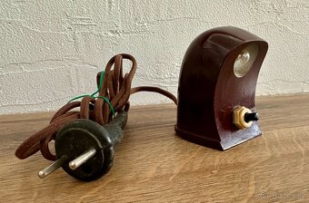 Stará lampička bakelit malá RETRO RARITA - 2