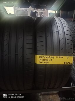 245/40r19 letní Kumho - 2