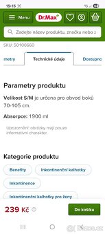 Inkontinenčni kalhotky Depend - 2