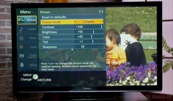 Panasonic TC-P50U50 full HD, 600Hz 140cm - 2