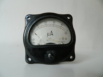 Mikroampérmetr MP80 - 2