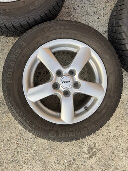 Alu kola se zimní pneu 195/65R15 - 2
