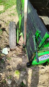 Vlečka za traktor dvoukolová - 2