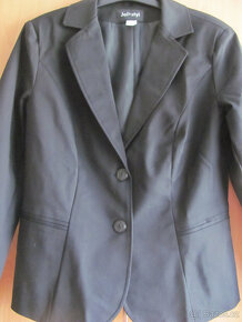 Černé dámské sako - 2