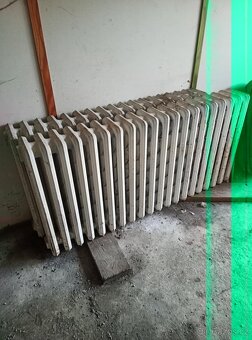litinové radiátory - 52 článků - 2