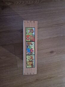 Dřevěné kostky s obrazky - 2