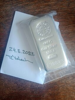 Investiční stříbro 1 kg - 2