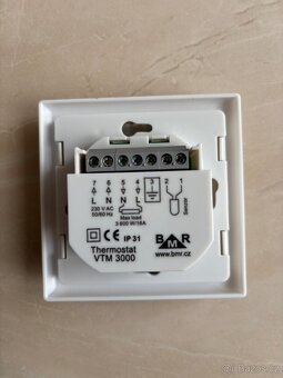 Termostat na podlahové vytápění VTM3000 - 2