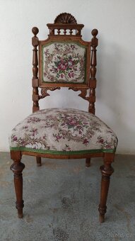 Starožitné židle- kolem 1850 - 2