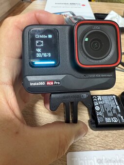 Outdoorová kamera Insta360 Ace Pro 8K, v záruce, 2 baterie… - 2