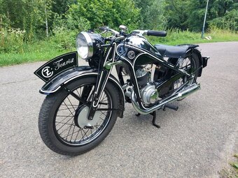 Cz 250 Sport předválečná - 2