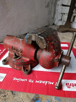Sběratelský svěrák York 100 mm -Signovaný Patent - 2