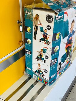 Plně funkční tříkolka Smoby Be Move Confort 3in1 - 2