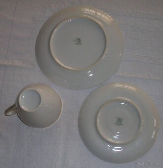 porcelán Bohemia - třídílný set - 2
