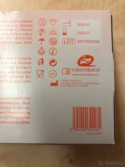 Latexové jednorázové rukavice Dona Sensiplus po expiraci - 2