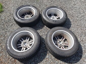 Alu kola Škoda Octavia 1 - Nové zimní pneu 195/65 R15 - 2