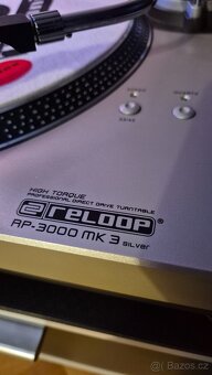 Gramofon Reloop RP-3000 mk3 - stříbrná barva - 2