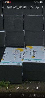 Šedý fasádní polystyren 20cm - odřezy - 2