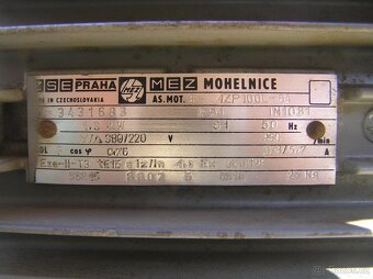 elektromotory výrobce MEZ Mohelnice - 2