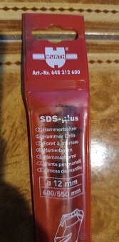 Vrták do betonu, nový, 60 cm. - 2