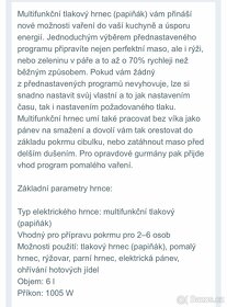 Multifunkcni tlakovy hrnec - 2