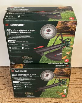 Parkside Aku vysavač/foukač na listí - 2