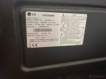 LG 42PQ6000 plasma televize 107 cm - 2
