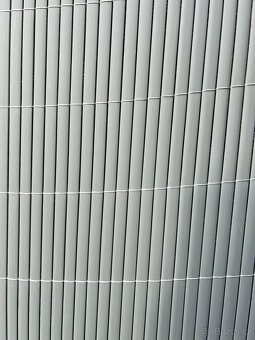 Plot z umělého bambusu 2ks (šedý) - 200cmx300cm - 2