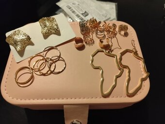 Šperkovnice bižuterie náušnice prsten - 2