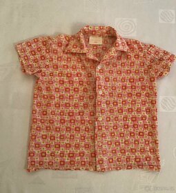 Košile s kr. rukávem - oranžovožlutá = 35 Kč - 2