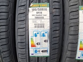 4ks letních pneu WESTLAKE 195/50 R16 - 2